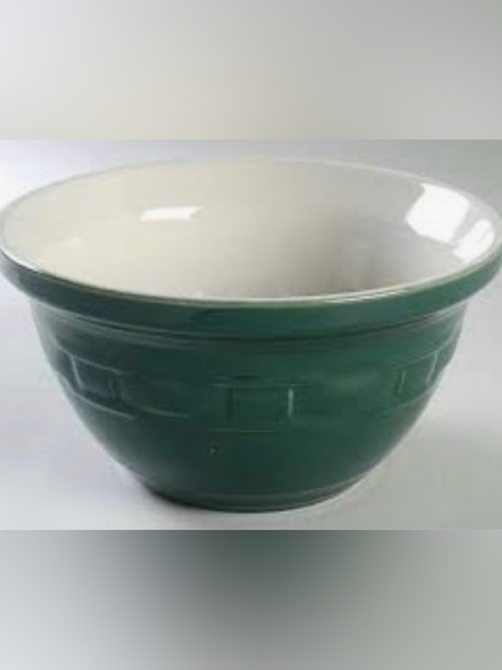 Longaberger Woven Traditions Large Ivy Green Bowl